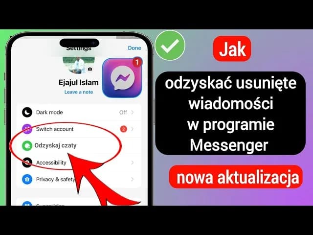 Jak odzyskać usunięte wiadomości z Messengera i uniknąć ich utraty Jak odzyskać usunięte wiadomości z Messengera i uniknąć ich utraty