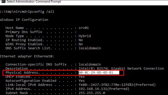 Jak znaleźć adres MAC karty sieciowej w systemie Windows 10? metody Jak znaleźć adres MAC karty sieciowej w systemie Windows 10? metody